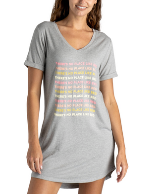 Hello Mello There's No Place Like Bed Sleep Shirt