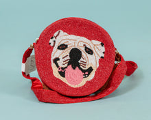 Load image into Gallery viewer, Bulldog Beaded Round Purse