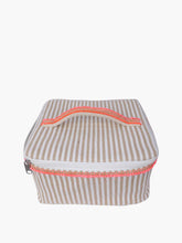 Load image into Gallery viewer, Anya Cotton Cosmetic Case | Beige
