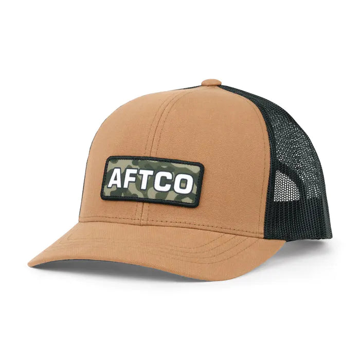 AFTCO Boss Trucker Hat | Cathaway Spice