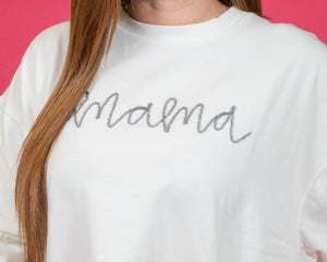 Mama Sweatshirt | White