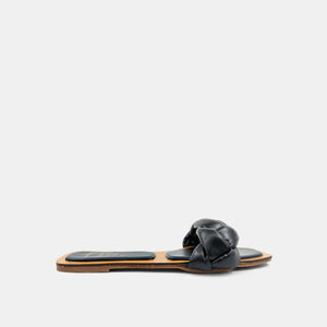 Coleen Braided Sandal | Black