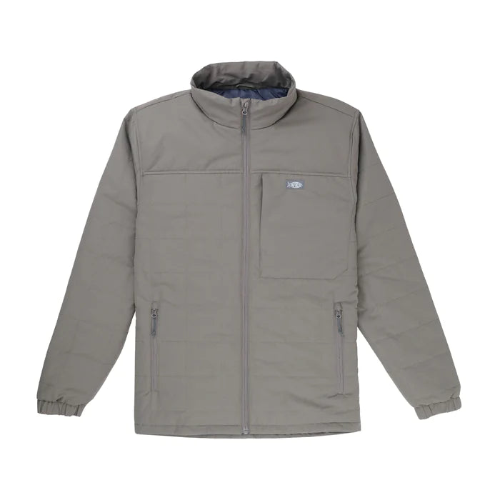 AFTCO Crosswind Puffer Jacket | Gray