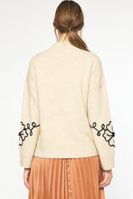 Load image into Gallery viewer, Fallon Floral Detail Sweater | Cream