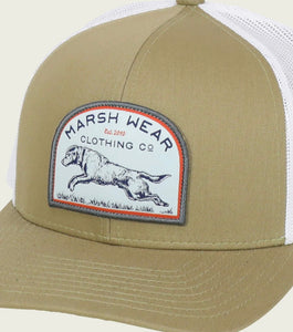 Marsh Wear Youth Retrieve Trucker Hat | Khaki