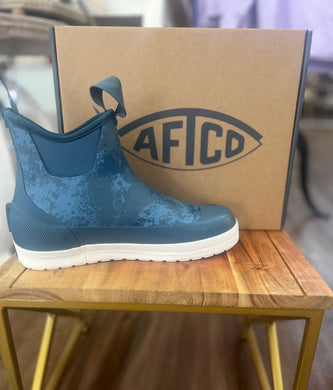 AFTCO Ankle Deck Boot | Blue Acid Camo