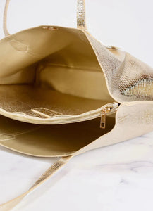 Heath Tote Bag | Gold
