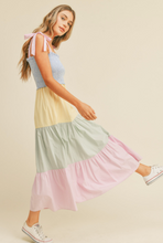 Load image into Gallery viewer, Tatum Stripe Midi Dress | Multi
