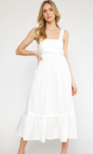 Load image into Gallery viewer, Becca Tiered Midi Dress | Off White