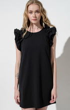 Load image into Gallery viewer, Ada Ruffle Sleeve Dress | Black