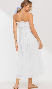 Tory Two Way Wear Maxi Skirt and Dress | Off White