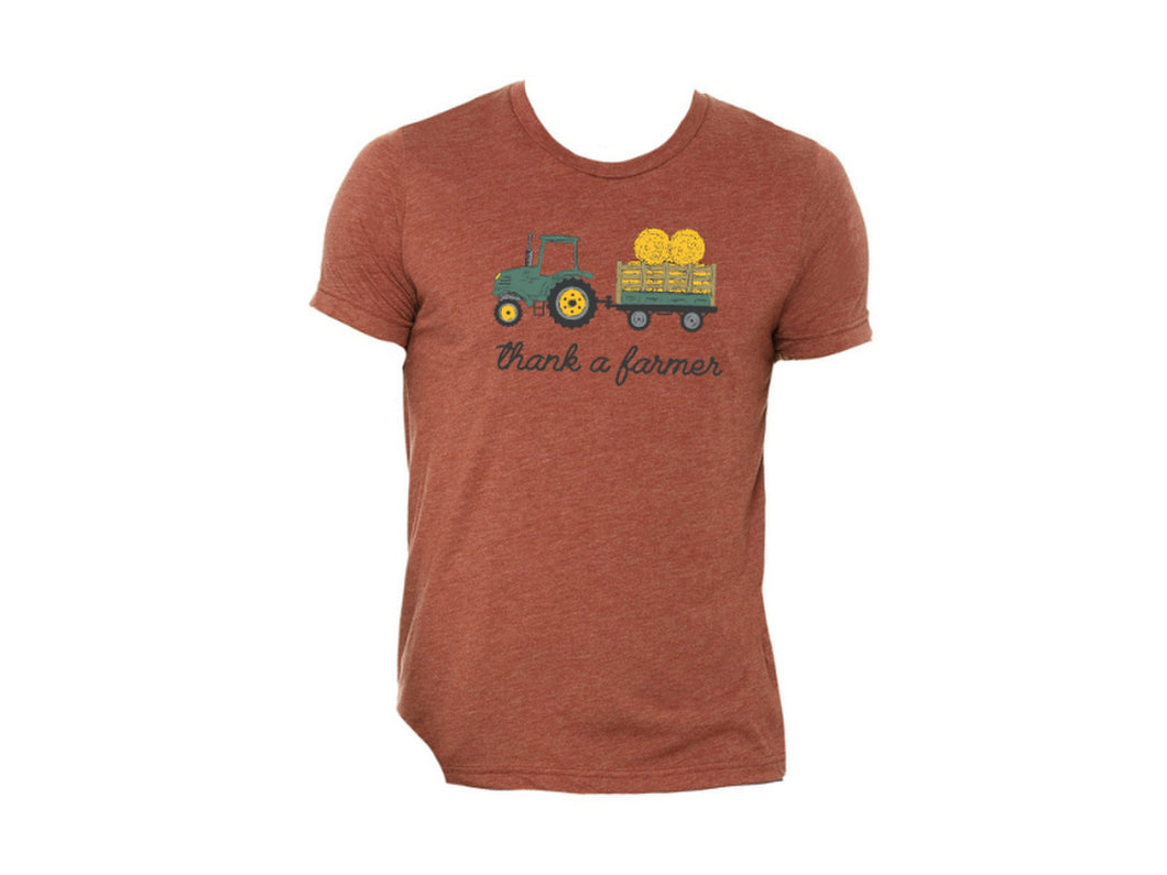 Thank a Farmer T-Shirt | Brick