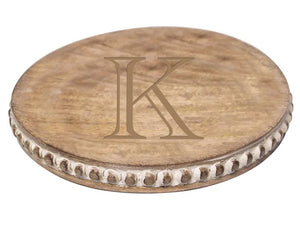 Round Beaded Cutting Board | K