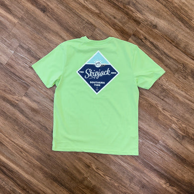 Southern Tide Diamond Trademark T-Shirt | Green