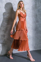 Load image into Gallery viewer, Persona Satin Midi Dress
