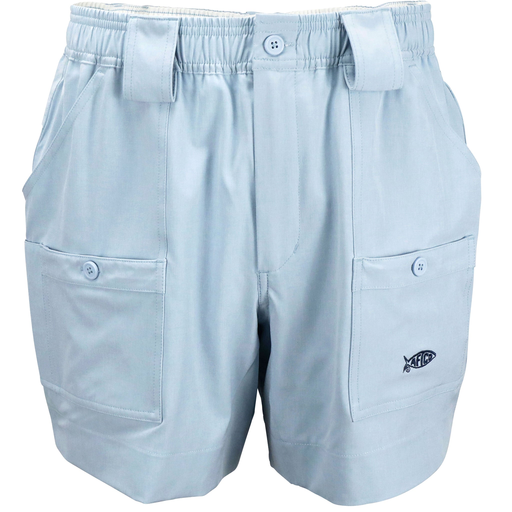 AFTCO Men's Stretch Original Fishing Shorts Bone Heather / 28