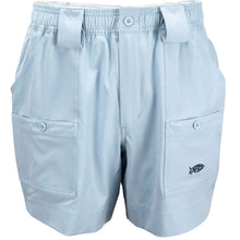 Load image into Gallery viewer, AFTCO Men&#39;s Stretch Original Fishing Shorts | Light Blue Heather