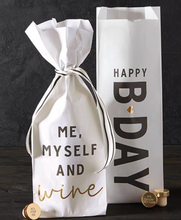 Load image into Gallery viewer, Paper Wine Bags | Sips Asst. 6 Pack