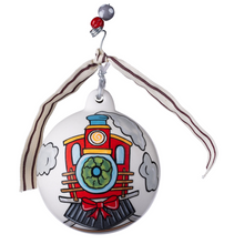 Load image into Gallery viewer, All Aboard Train Ornament