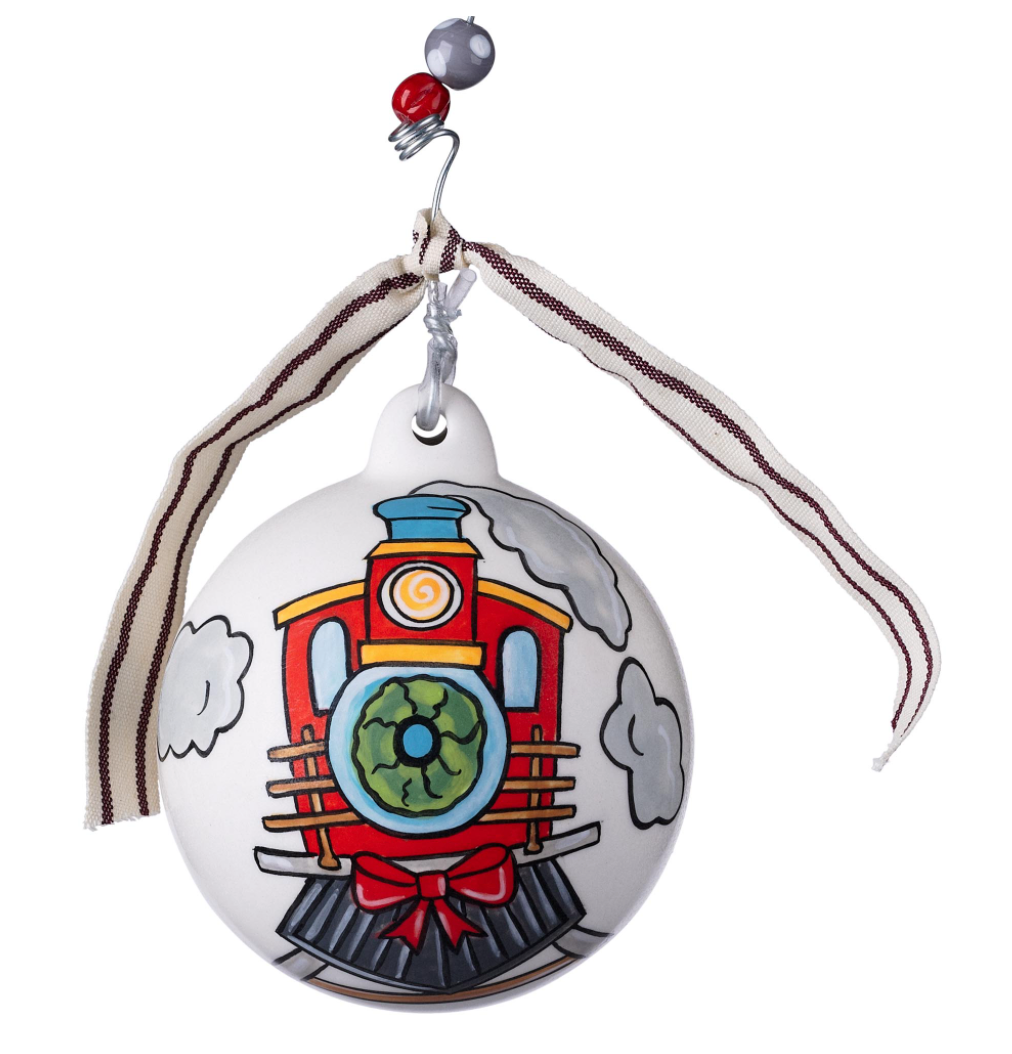 All Aboard Train Ornament