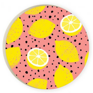 Car Coaster | Pink Lemon