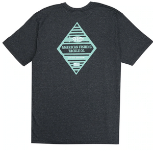 AFTCO Men's Blind T-Shirt | Meteorite Black Heather