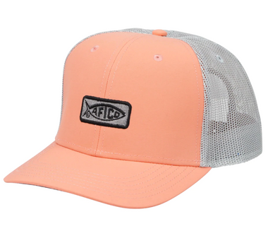 AFTCO Original Fishing Trucker Hat | Desert Coral