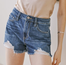 Load image into Gallery viewer, Holly Mom Denim Shorts