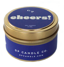 Load image into Gallery viewer, Cheers Tin Candle | 4 oz.