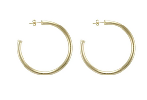Sheila Fajl | Petite Everybody's Favorite Hoop Earrings 18k Gold Plated