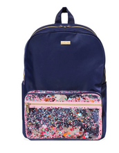 Load image into Gallery viewer, Navy in Love Backpack
