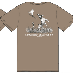 Pheasant Flush T-Shirt | Khaki