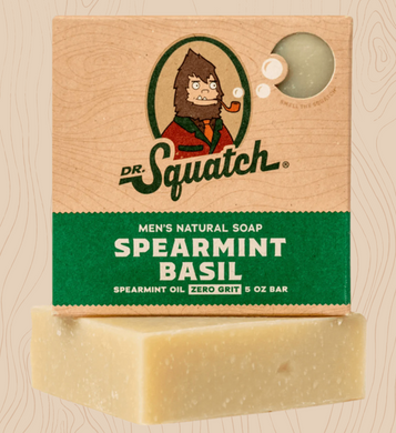 Dr. Squatch Spearmint Basil Bars