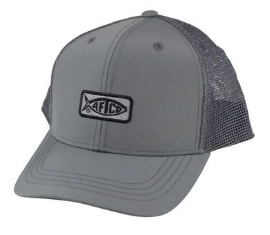 AFTCO Original Fishing Trucker Hat | Charcoal