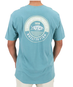 AFTCO Ignition T-Shirt | Aquifer Heather