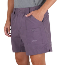 Load image into Gallery viewer, AFTCO Men&#39;s Original Fishing Shorts | Black Plum