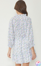 Load image into Gallery viewer, Molly Floral Swing Dress | Blue