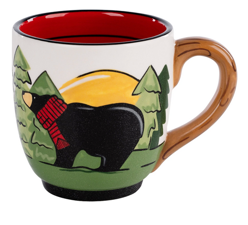 White River Home Timberline Cabin Giant Bear Mug