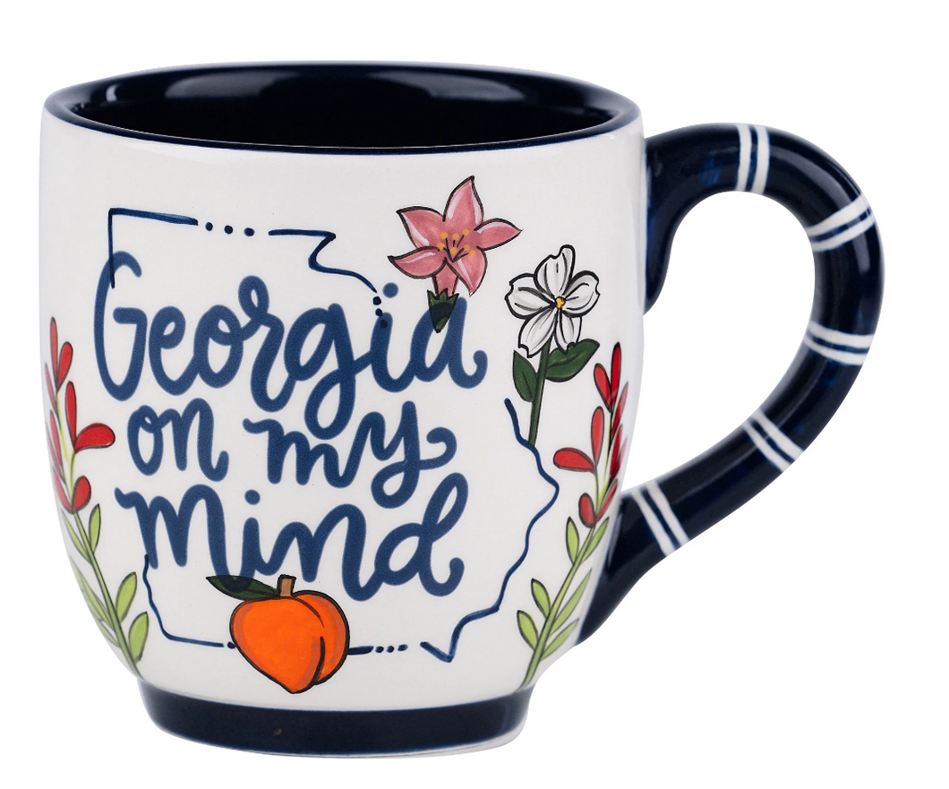 Georgia On My Mind Flower Mug