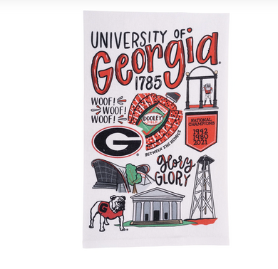 Georgia Icon Tea Towel