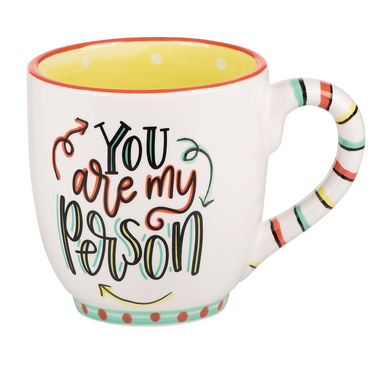 You Are My Person Heart Mug