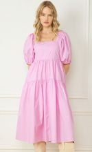 Load image into Gallery viewer, Milly Tiered Dress | Pink