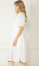 Load image into Gallery viewer, Milly Tiered Dress | White