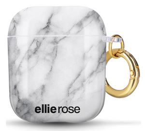 AIrpods Case | White Marble