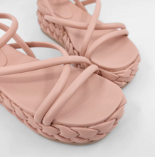 Load image into Gallery viewer, Lilith Platform Sandal | Nude