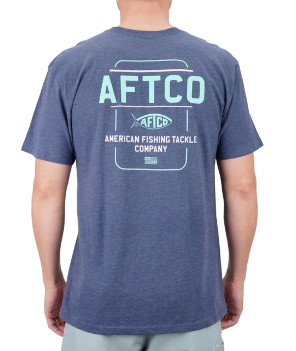 AFTCO Release T-Shirt | Midnight Heather