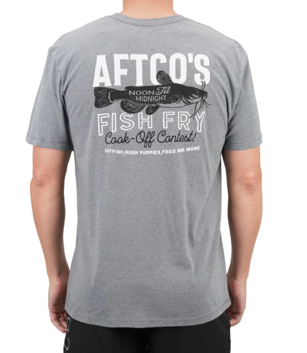 AFTCO Cook Off T-Shirt | Graphite Heather