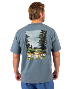 Southern Point Golf Tee T-Shirt | Slate