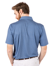 Load image into Gallery viewer, Southern Point Patio Polo | Blue &amp; White
